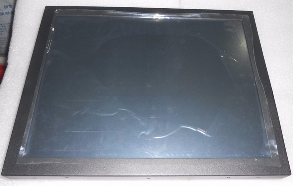 New 15.1 Inch 4:3 Open Frame Metal Casing Waterproof DVI VGA USB 4/5 Wire Resistive Touch Screen Monitor For Machine