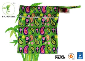 Wholesale Pre Printed Square Baby Wet Bag Reusable / Machine Washable Style Available from china suppliers