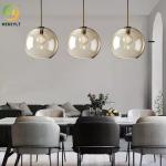 Nordic Modern Glass pendant light Bar Cafe Restaurant Clothing Store Lighting