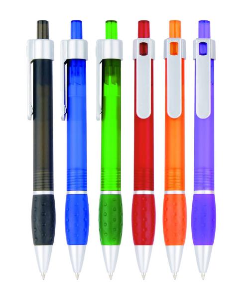 assorted color advertising click zhejiang factory promo gift ball pen, gift pen