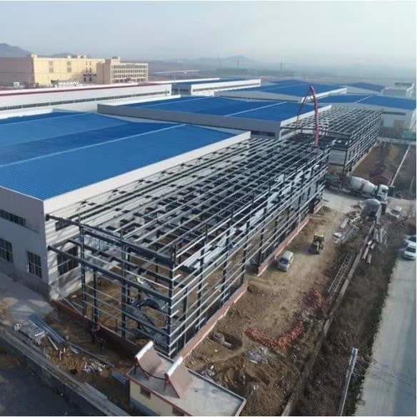 Metal Prefab Prefabricated Steel Warehouse Structure Sheds Prefabricated Wide