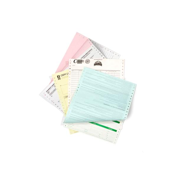 Ncr 48 to 100gsm Carbonless Copy Paper in sheets in rolls White CB Colored CFB CF