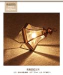 Europe Lustre Copper Led Pendant Chandeliers Lamp Glass Corridor Led Chandelier