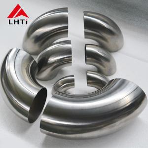 Wholesale Titanium bend Elbow price Gr2 TA1 exhaust Titanium bends 45 Degree 90 Degree 180 Degree Titanium Elbow from china suppliers