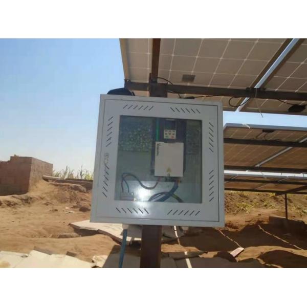 VEIKONG 4kW Solar Pump Inverter, 3HP 220V/380V VFD Drive, 99% Efficient MPPT Controller for Deep Well, Irrigation, Rural Water Pumps