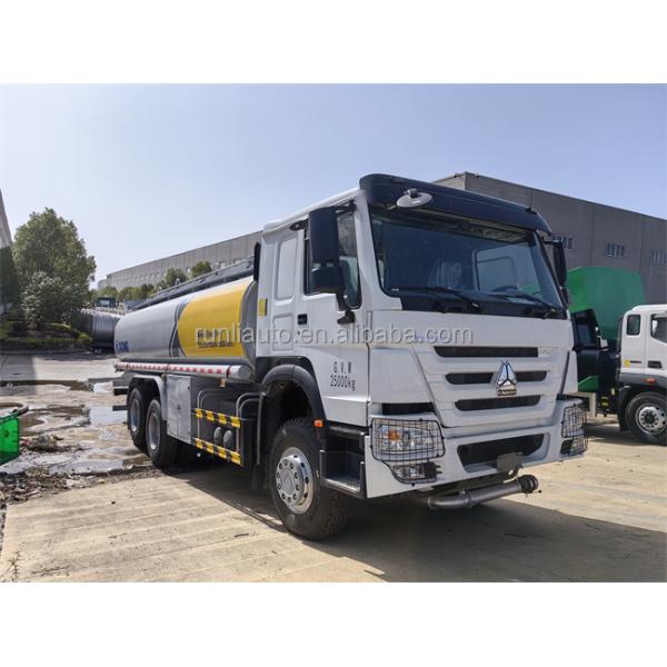 HOWO Diesel 6x4 Fuel Carrier Truck Left Hand Drive 20000 Liters Oil Delivery Truck