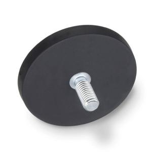 Wholesale Disc Neodymium Magnet Custom Size M6 M8 Rubber Coated Pot Magnet from china suppliers