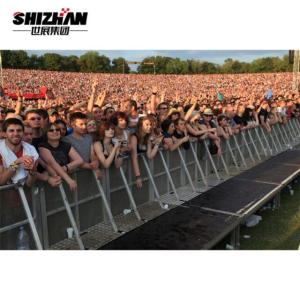 Wholesale Aluminum Alloy 6082-T6 Folding Concert crowd barrier fencing 350x350mm from china suppliers