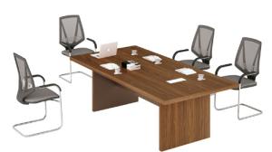 Wholesale Modern melamine rectangle conference table furniture from china suppliers
