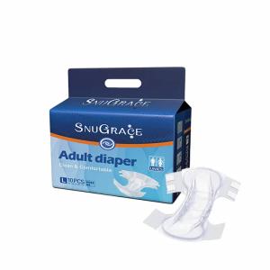 Wholesale 3-D Leak Prevention Disposable Adult Diaper Non Woven Fabric Style for Distribution from china suppliers