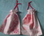 Promotional Swimwear Drawstring Plastic Bags With Double Ropes