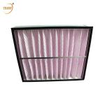 Aluminium Alloy Frame Clean Room AC Pre HVAC Air Filter 60Pa For Air Conditioner