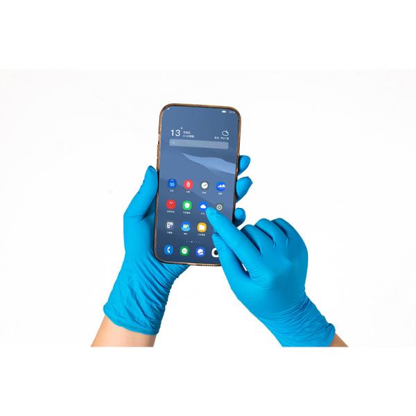 Powder Free Disposable Protective Gloves Industrial For Householding Vinyl
