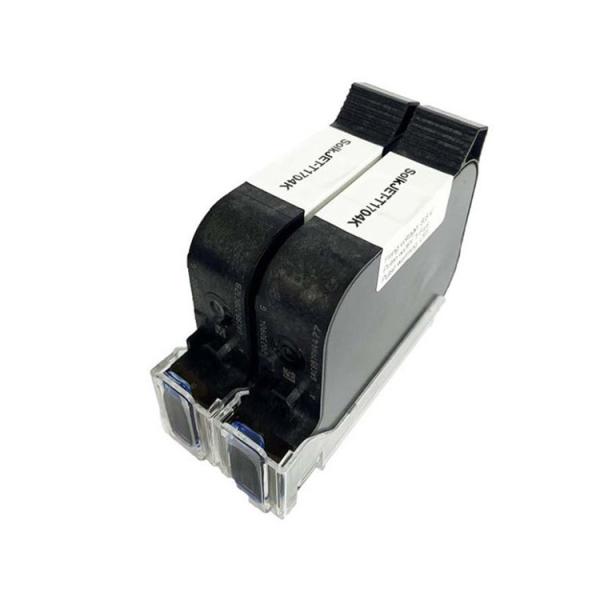 12.7mm Fast Dry Ink Cartridge , Industrial Inkjet Printer Cartridge SoluJET