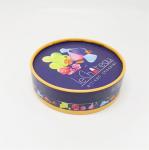 153mm Diameter Paper Cans Packaging Colorful Round Paper Board Luxury Packaging