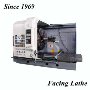 Wholesale Tyre Mold HDPE Flange Turning Horizontal Lathe Machine from china suppliers