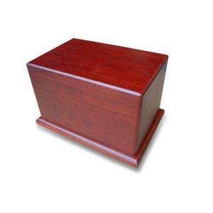 Wholesale Wooden Pet urns, Solid Pine wood, Cherry color from china suppliers
