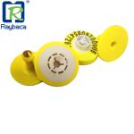 Round Shape 30mm RFID Animal Ear Tag For Livestock Identification