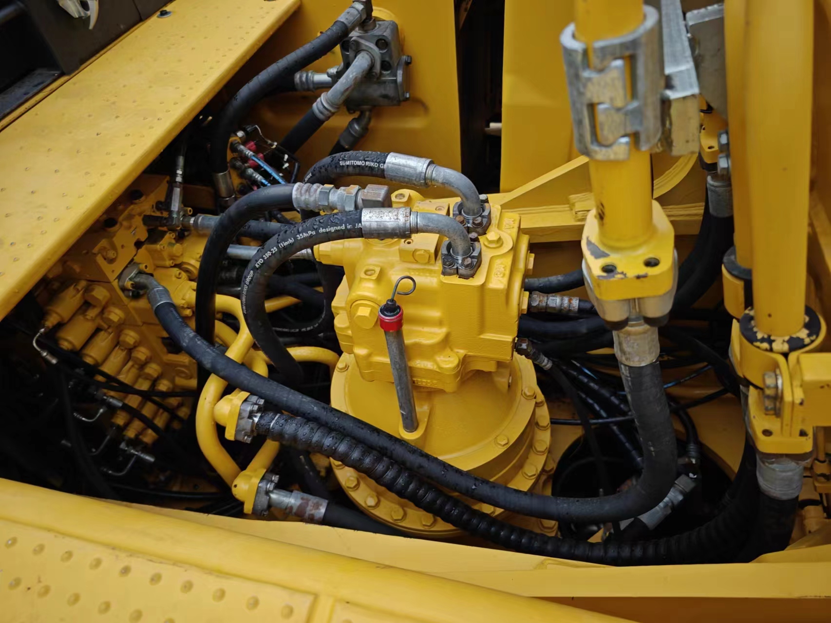 Original Komatsu PC450-8 Excavator with Original Hydraulic Pump and Cummins Engine