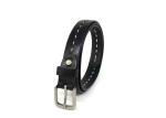 2.3cm Width Top Grain Cowhide Belt Womens For Casual Wear