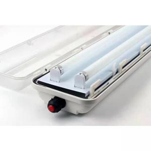 Wholesale ATEX 2x18w 2x36w EX Proof LED Linear Light Waterproof T8 Tube Lighting Fixture from china suppliers