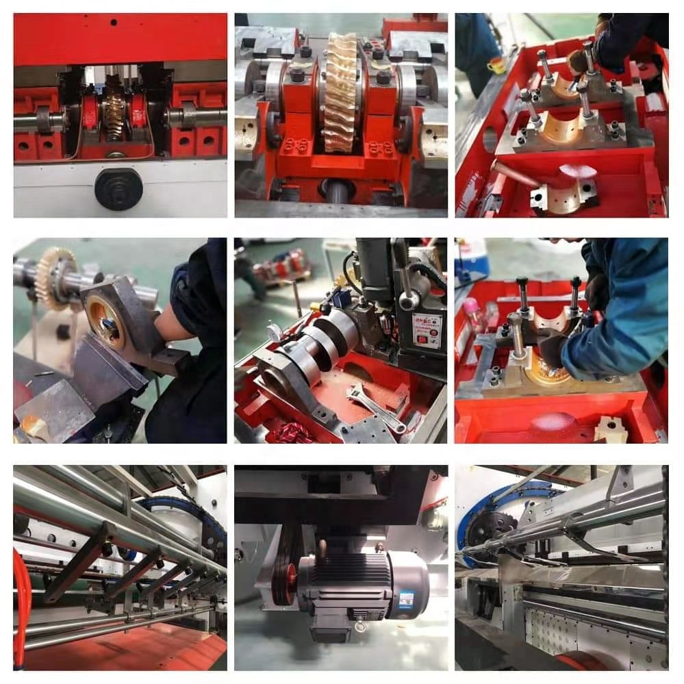 MY-1300 Automatic Flatbed Die-Cutting And Creasing Machine Lead Edge Feeding