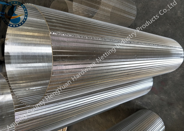 Stainless Steel 316l Rotary Sand Screening Johnson Wound Screen Filter Drum