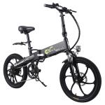 20 Inch 48V 10AH 350W Electric Folding Bike With Brushless Motor Aluminum Alloy