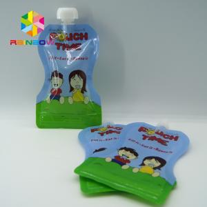 Wholesale Juice Drink Spout Pouch Bag / Reusable Baby Food Spout Pouch With Leak Proof k from china suppliers