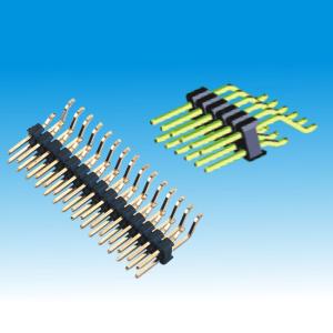 Wholesale 2.54mm Pin Header Single Row Right Angle SMT from china suppliers