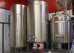 3000L Hot Liquor Tank Fabrication SS304 Stainless Steel Tank / 50MM PU