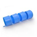 Blue Eco Friendly 5 Gallon Water Bottle Caps With LDPE HDPE TPE Material