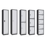 School Office Hospital Metal Storage Cabinet 4 Door Steel Locker
