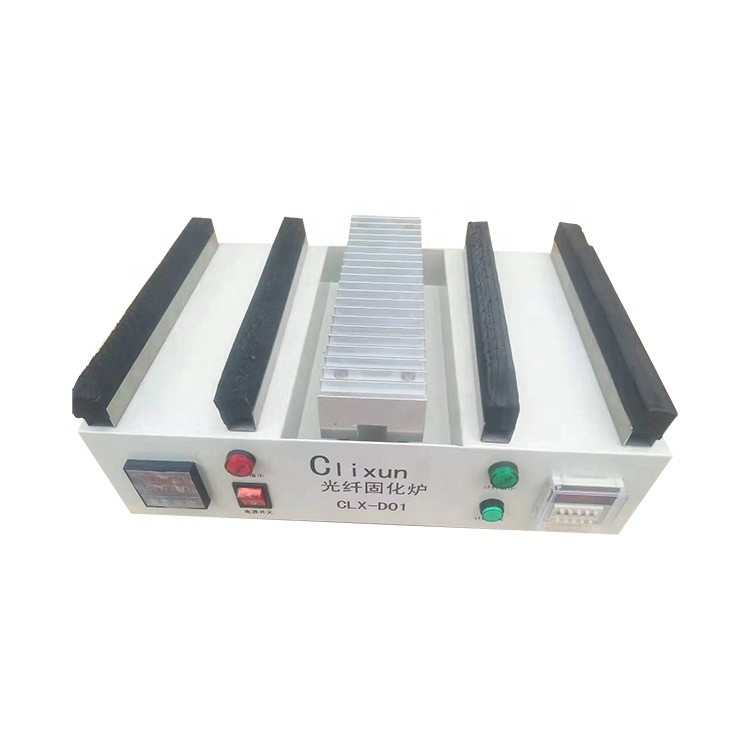 Horizontal FTTH 50Hz Fiber Patch Cord Manufacturing Machine Epoxy Curing Oven
