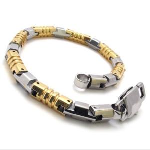 Wholesale High Quality Tagor Stainless Steel Jewelry Fashion Men's Casting Bracelet PXB105 from china suppliers