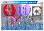 PVC / TPU Outdoor Inflatable Bumper Ball Bubble Ball For Family Backyard Sport