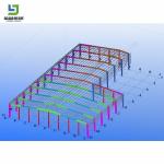 Prefabricated Custom Structural Steel Metal Shed Construction Steel Structure