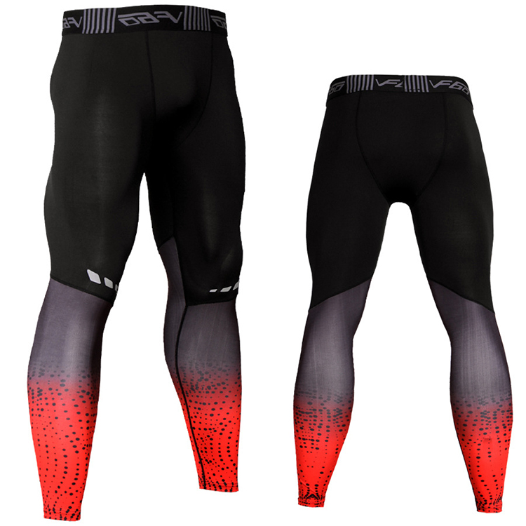 Athletic Tights Custom Rash Guard Moisture Wicking Dye Sublimation Printing