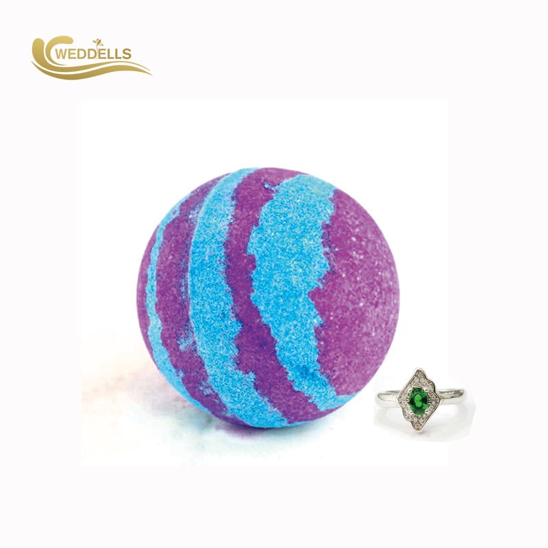 Bath Bombs Jewelry Rings Inside Bath Fizz Gift Surprise Bubble Color