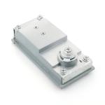 Durable Metal Cabinet Door Locks Silver Powder Coating Surface Finish