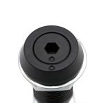Zinc Alloy Cam Lock Door Latches Vise Action Compression For Soundproof Doors