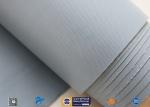 0.25mm Plain Waterproof PVC Coated Fiberglass Fabric For Fireproof Tents