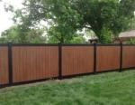 Beautiful Wood Clour 6ft FRP Fencing High Durability Low Maintenance