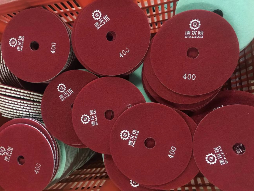 Dry Use Resin Flexible Polishing Pad For Marble Granite