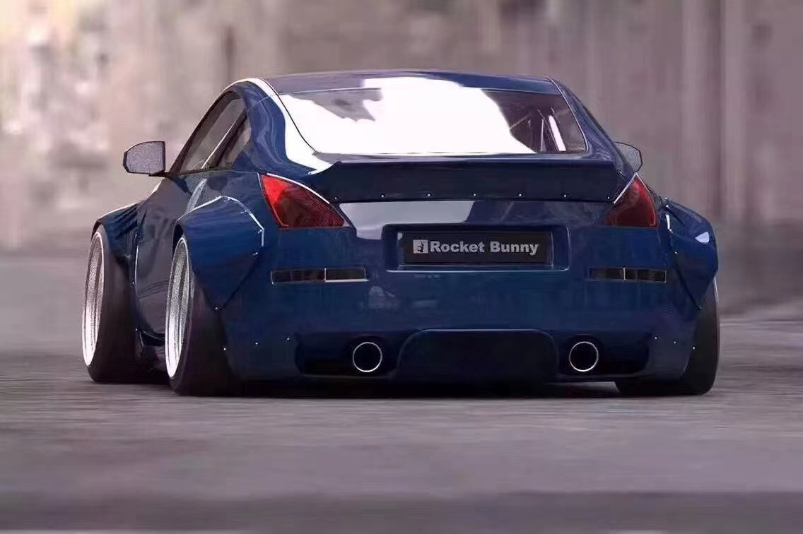 350Z Nissan Body Kit Resin Fibre Bumper Rear Diffuser Auto Front Spoiler Side Skirt