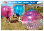 Pink Human Inflatable Bubble Ball / Inflatable Ball Suit Soccer For Rental