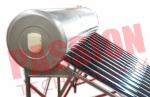 Mirror Stainless Steel Open Loop Solar Water Heater 150 Liter For Residential