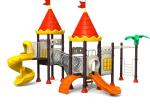 Small Scale Simple Design Kids Outdoor Playground Equipment For Primary School