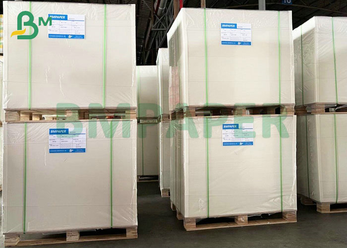 70 x 100cm 350gsm Glossy Ivory Board For High - end Cosmetic Packaging Box