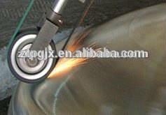 Run Smoothly Stainless Steel Polishing Machine / Dish End Forming Machine